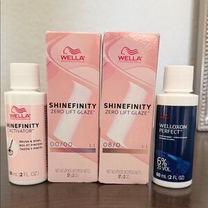 Wella Shinefinity Glaze and Welloxon Perfect Set